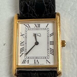 ESQ Gold and Black Watch